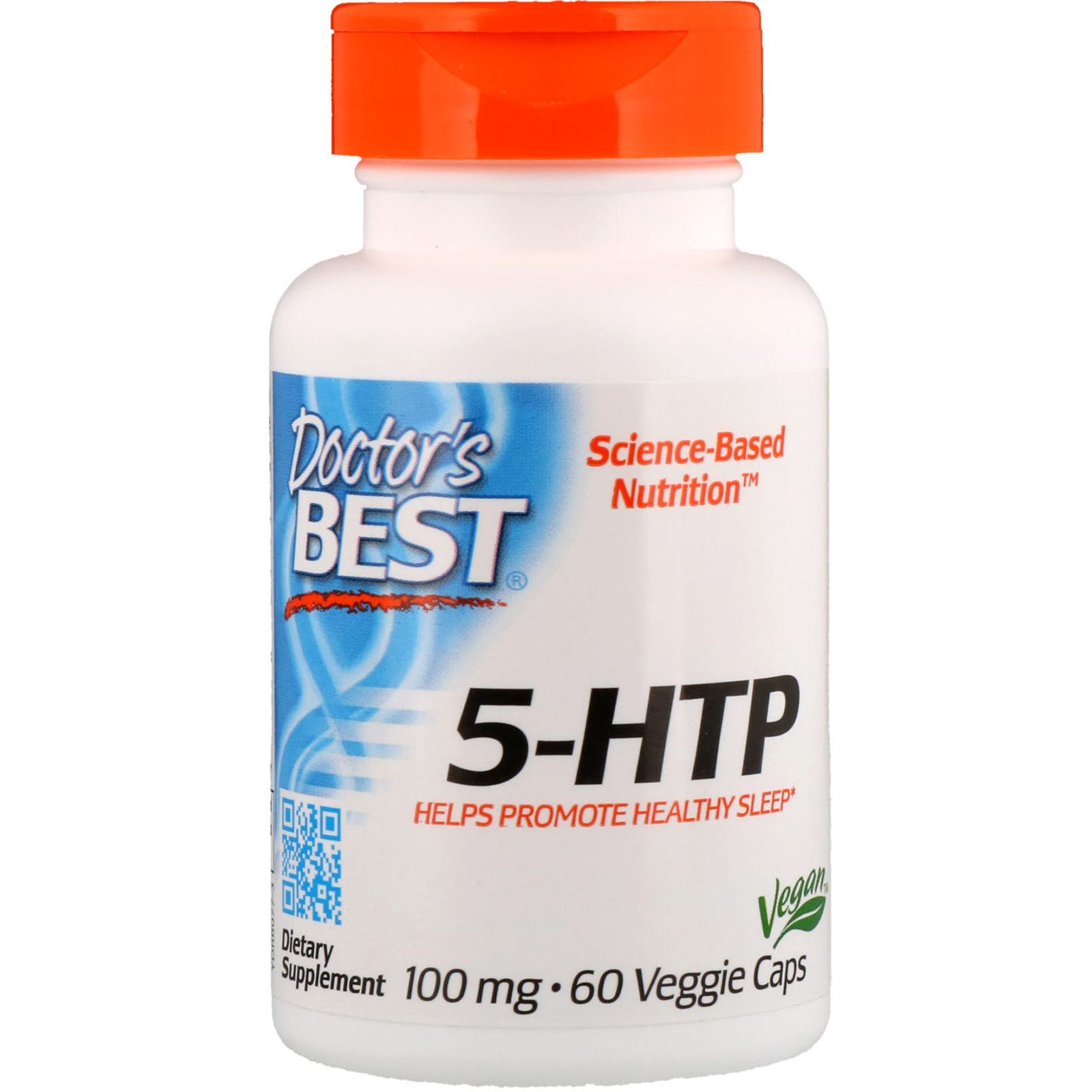 Comprar Doctor's Best, 5-HTP, 100 mg, 60 Cápsulas Vegetais