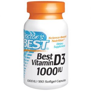 Comprar Doctor's Best Vitamina D 1000UI 180 SFG