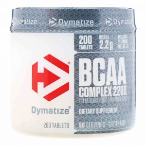 Comprar Dymatize Nutrition BCAA Complexo 2200 200 Cápsulas