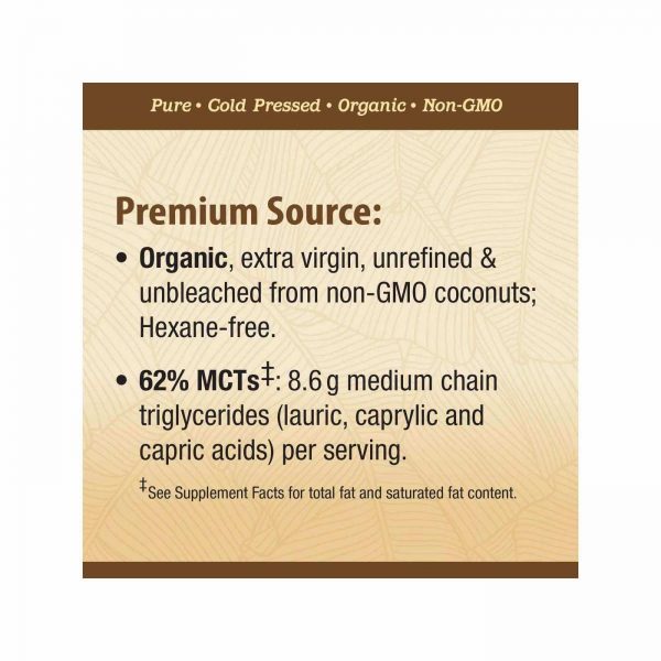 Comprar Nature's Way, Óleo de Coco Extra Virgem Orgânico - 907 g - Imagem 4