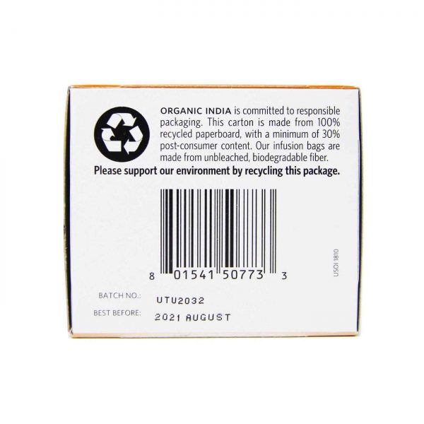 Comprar Organic India, Chá de Gengibre - 18 Saquinhos de Chá - Imagem 4