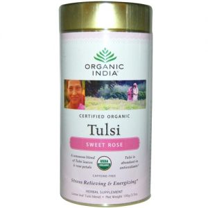 Comprar Organic India, Chá de Folha Tulsi Loose - 100g (3,5 oz)