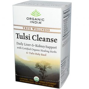 Comprar Organic India, Bem-estar e Limpeza Chá - 18 Saquinhos de chá