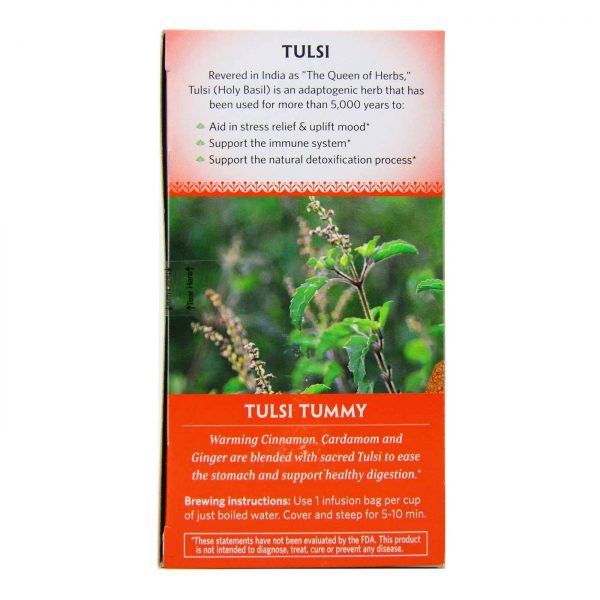Comprar Organic India, Chá de Tulsi Tummy - 18 Saquinhos de Chá - Imagem 4