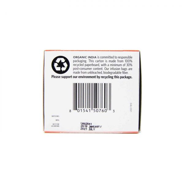 Comprar Organic India, Chá de Tulsi Tummy - 18 Saquinhos de Chá - Imagem 5