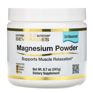 Comprar California Gold Nutrition, Bebida de Magnésio em Pó, Sem Sabor, 247 g (8,7 oz)