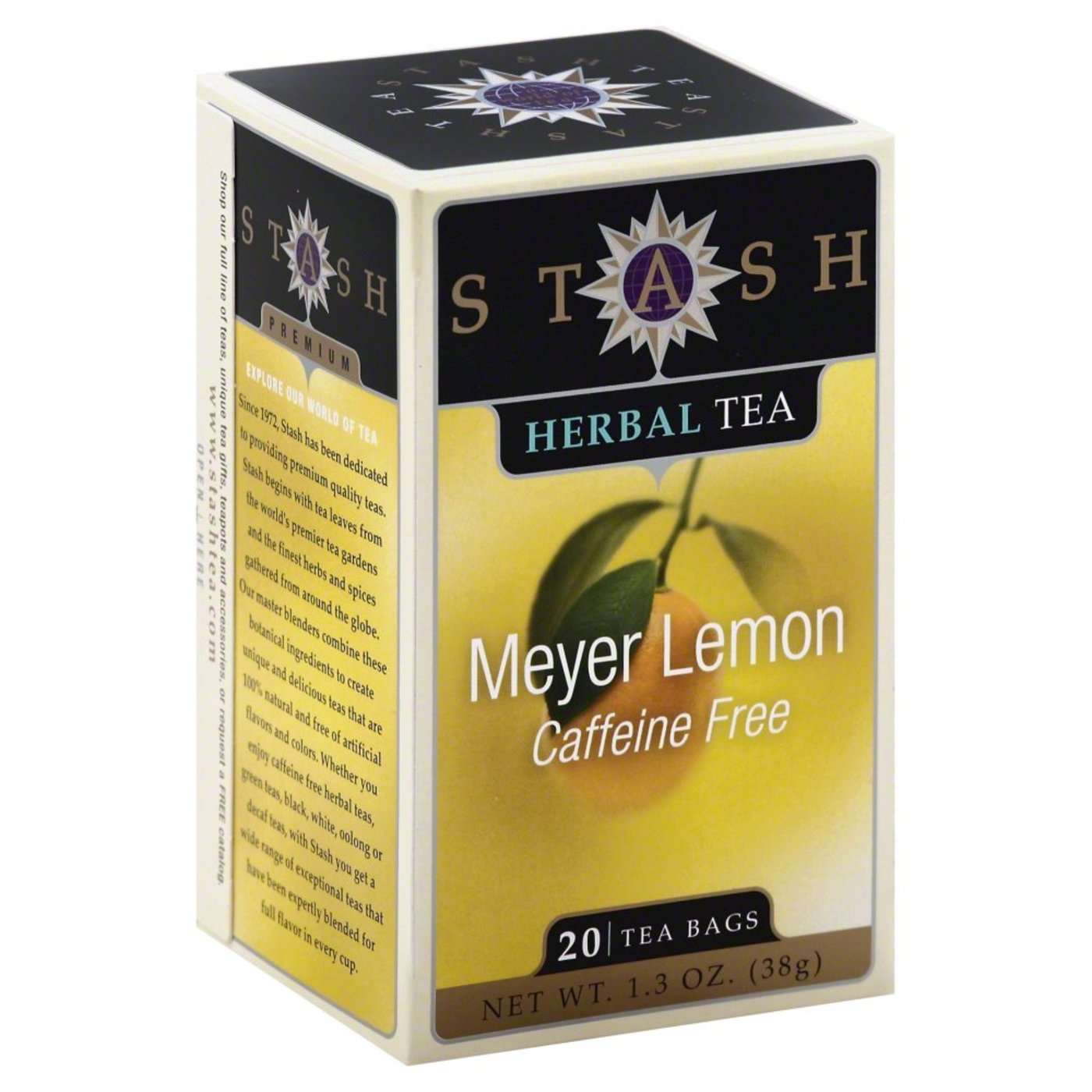 Comprar Stash Tea, Chá de limão Meyer - 20 Saquinhos de Chá