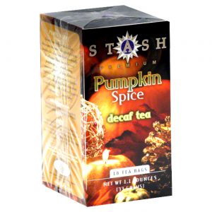 Comprar Stash Tea, Chá Preto Descafeinado Premium Pumpkin Spice - 18 Saquinhos