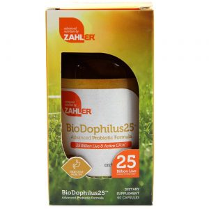 Comprar BioDophilus Probiótico 25 Bilhões Alta Potência Zahler 60 Cáps.