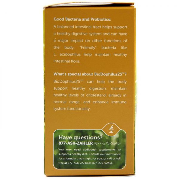 Comprar BioDophilus Probiótico 25 Bilhões Alta Potência Zahler 60 Cáps. - Imagem 4