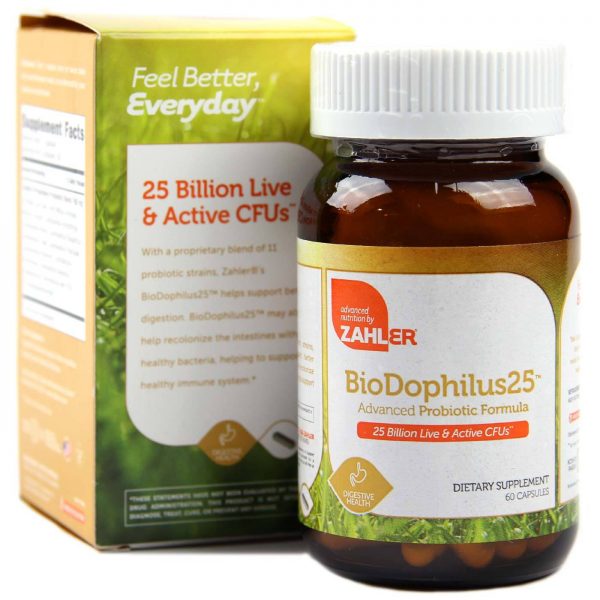 Comprar BioDophilus Probiótico 25 Bilhões Alta Potência Zahler 60 Cáps. - Imagem 5
