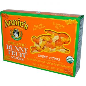Comprar Annies Homegrown Coelho Orgânico Fruit Snacks Sol Citrus 5 malotes
