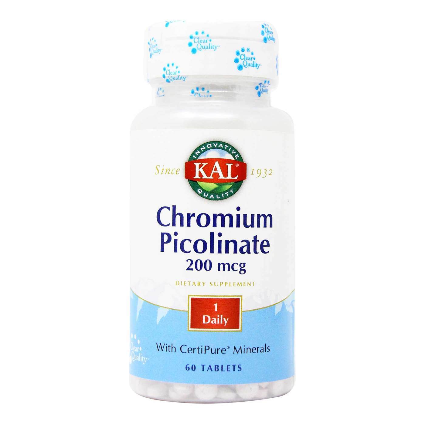 Comprar Kal, Picolinato de Como 200 mcg - 60 Tabletes