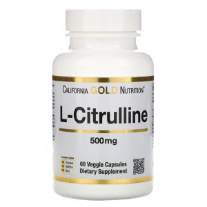 Comprar California Gold Nutrition, L-Citrulina, 500 mg, 60 Cápsulas Vegetais