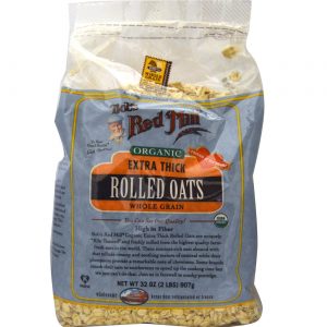 Comprar Bobs Red Mill Orgânico Grosso extra Flocos de aveia (4 blocos) de 4 - 32 onças Bags