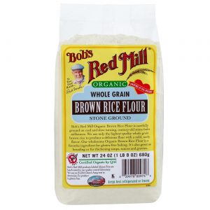 Comprar Bobs Red Mill Orgânicos Whole Grain Castanho Farinha de Arroz (Pack 4) de 4 - 24 onças Bags
