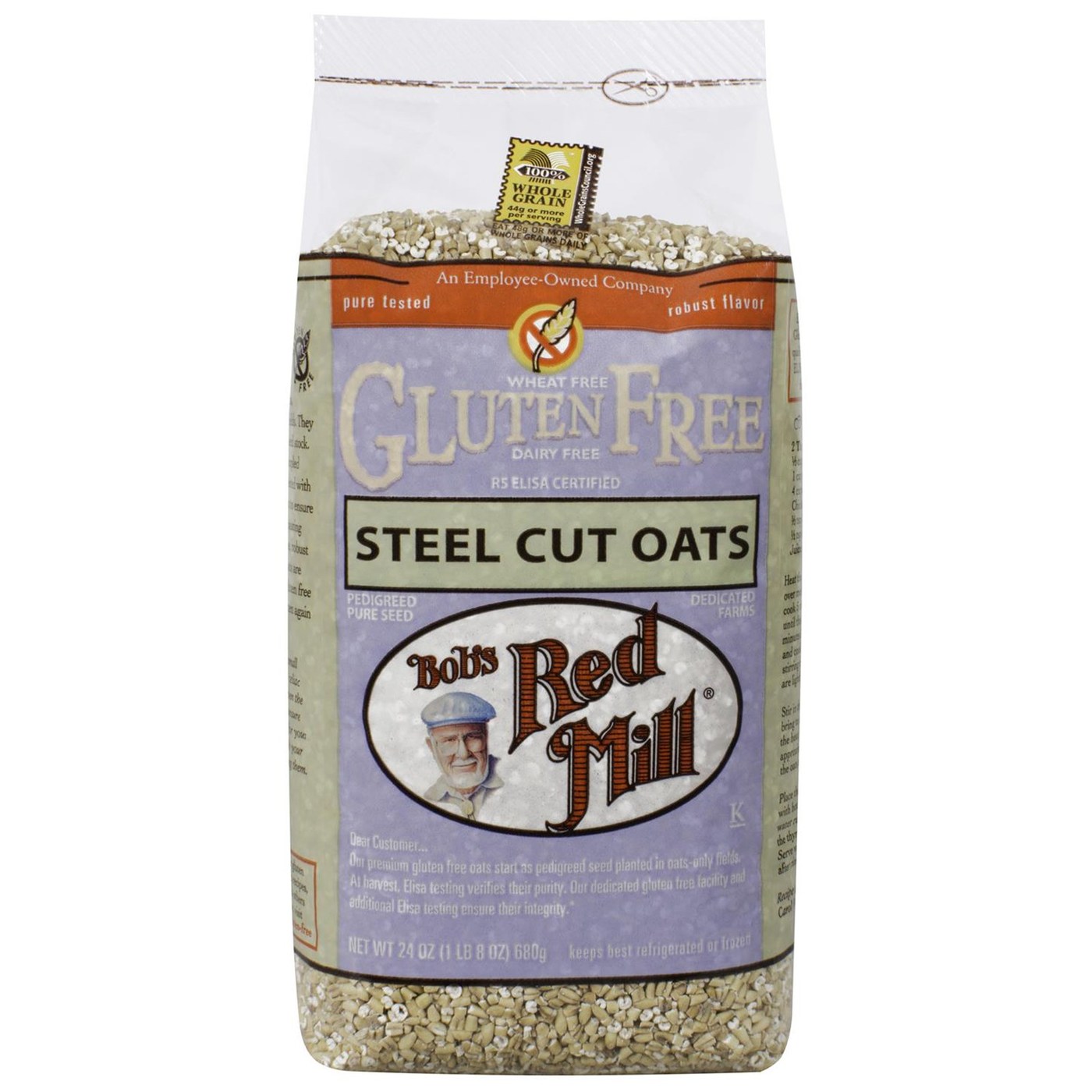 Comprar Bobs Red Mill Gluten Free Aço Corte Aveia 4-24 oz Bags