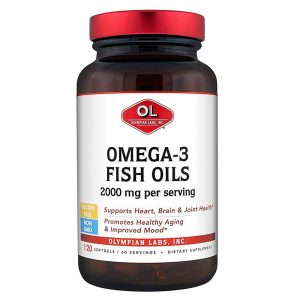 Comprar Olympian Labs Omega-3 óleo de peixe 120 Cápsulas