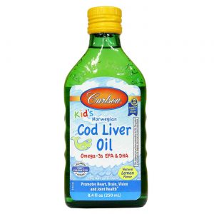 Comprar Carlson Labs, Óleo de Fígado de Bacalhau para Crianças - 250 ml