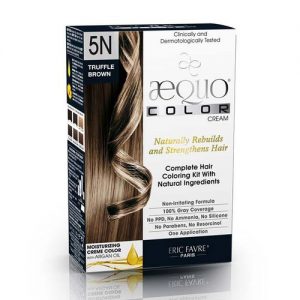 Comprar AEQUO®, Coloração Permantente Natural para o Cabelo, 5 N Castanho Trufado - Uma Aplicação