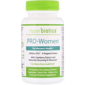 Comprar Hyperbiotics, PRO-Women, 5 Billion CFU, 30 Time-Release Tablets