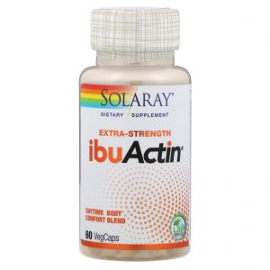 Comprar Solaray, Extra-Strength IbuActin, 60 VegCaps