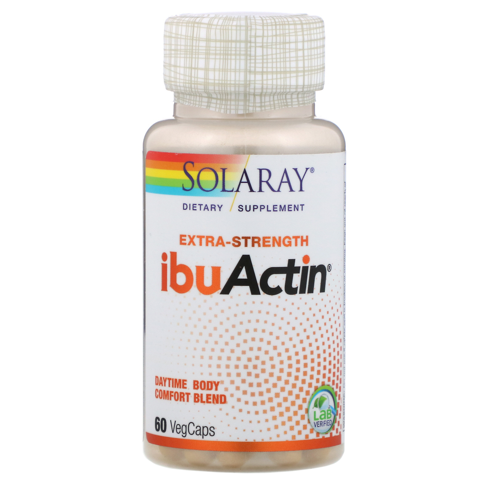Comprar Solaray, Extra-Strength IbuActin, 60 VegCaps