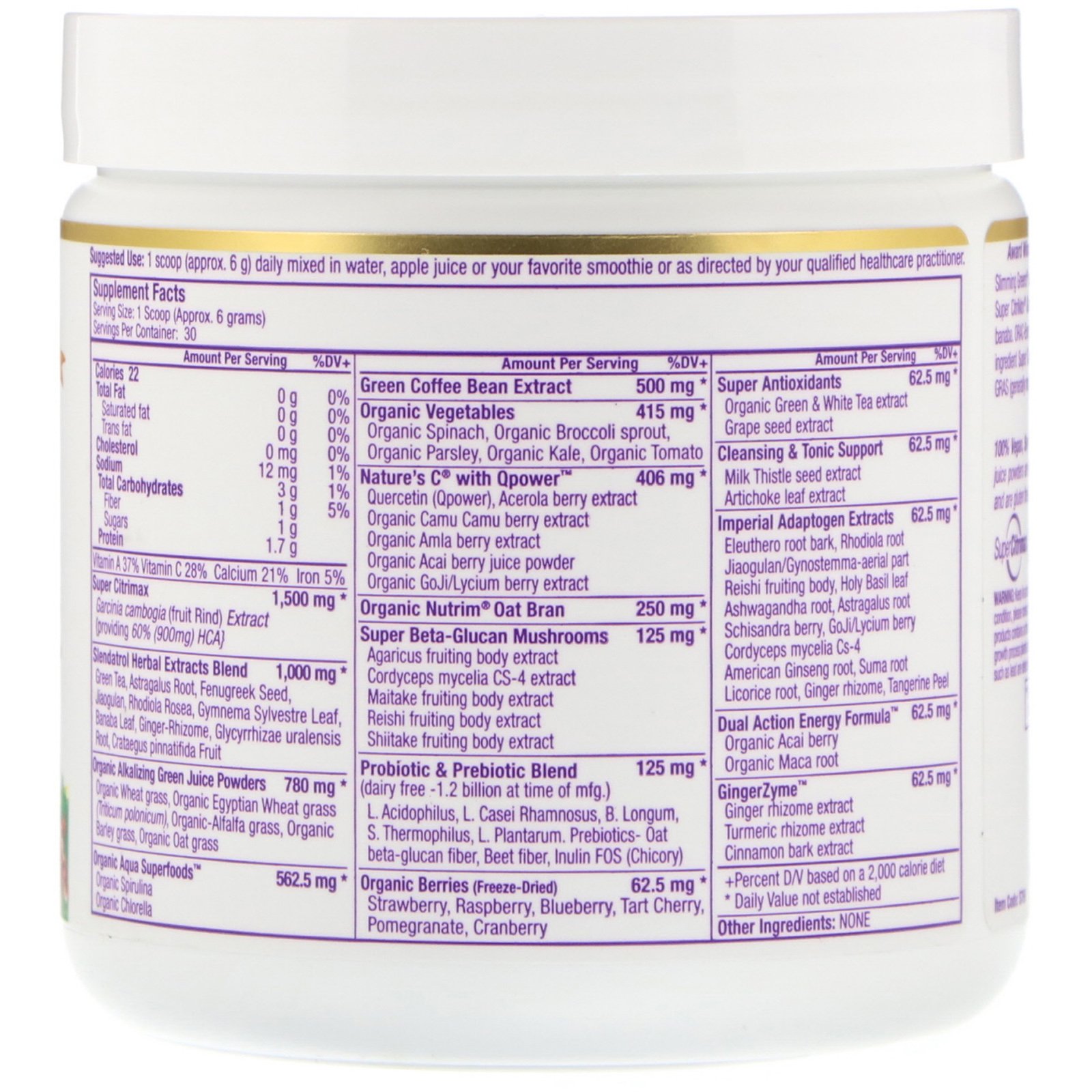 Comprar Paradise Herbs, Slimming Greens, 6.4 oz (182g) - Imagem 2