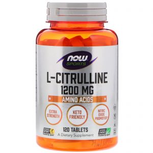 Comprar Now Foods, L-Citrulina, 1.200 mg, 120 Comprimidos