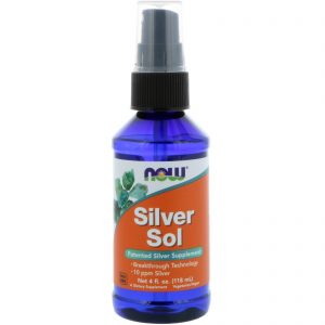 Comprar Now Foods, Sol de Prata, 4 onças fluidas (118 mL)