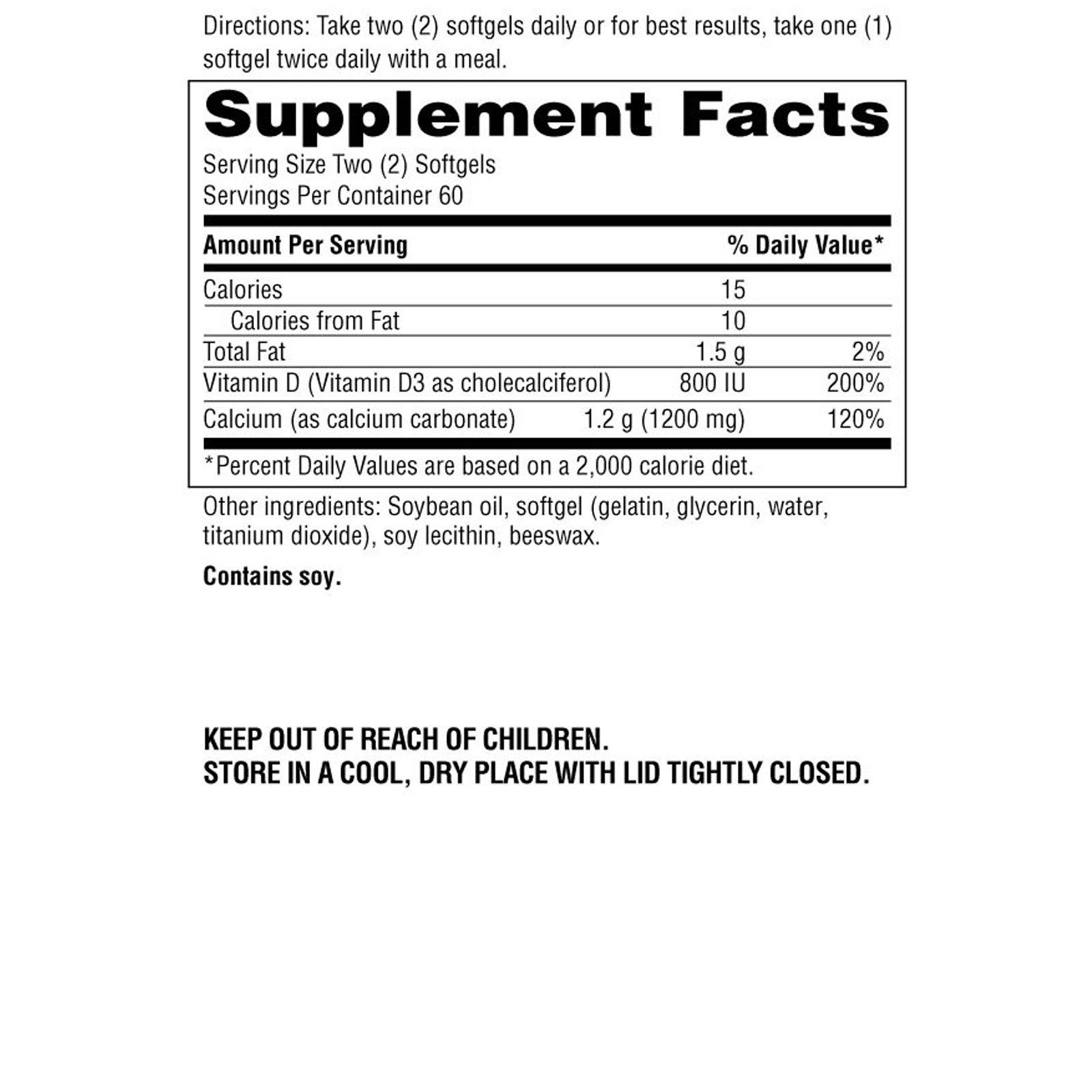 Comprar Schiff, Super Cálcio, 1200 mg, 120 Cápsulas Softgel - Imagem 2