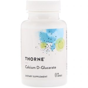 Comprar Thorne Research, D-Glucarate de cálcio, 90 Cápsulas