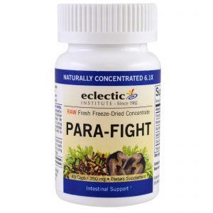 Comprar Eclectic Institute, Para-Fight, Suporte Intestinal, 350 mg, 45 Cápsulas