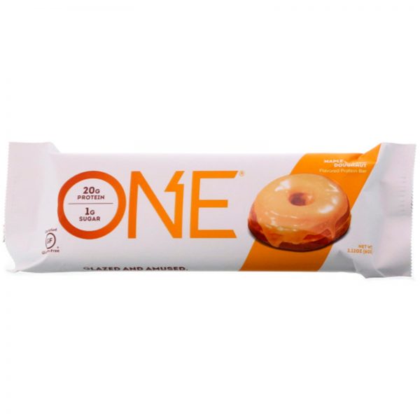 Comprar One Brands, ONE Bar, Maple Glazed Doughnut, 12 Bars, 2.12 oz (60 g) Each - Imagem 4