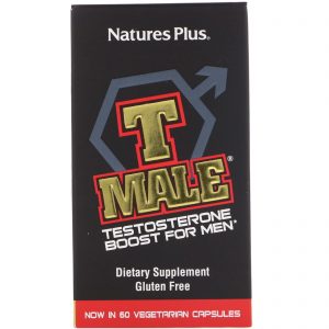 Comprar Nature's Plus, T Male, Reforço de Testosterona para Homens, 60 Cápsulas Vegetarianas
