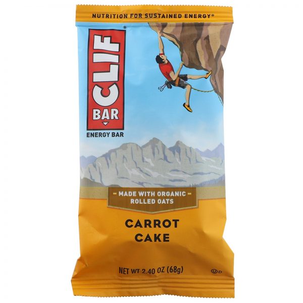 Comprar Clif Bar, Barra de Energia, Bolo de Cenoura, 12 Barras, 68 g Cada - Imagem 4