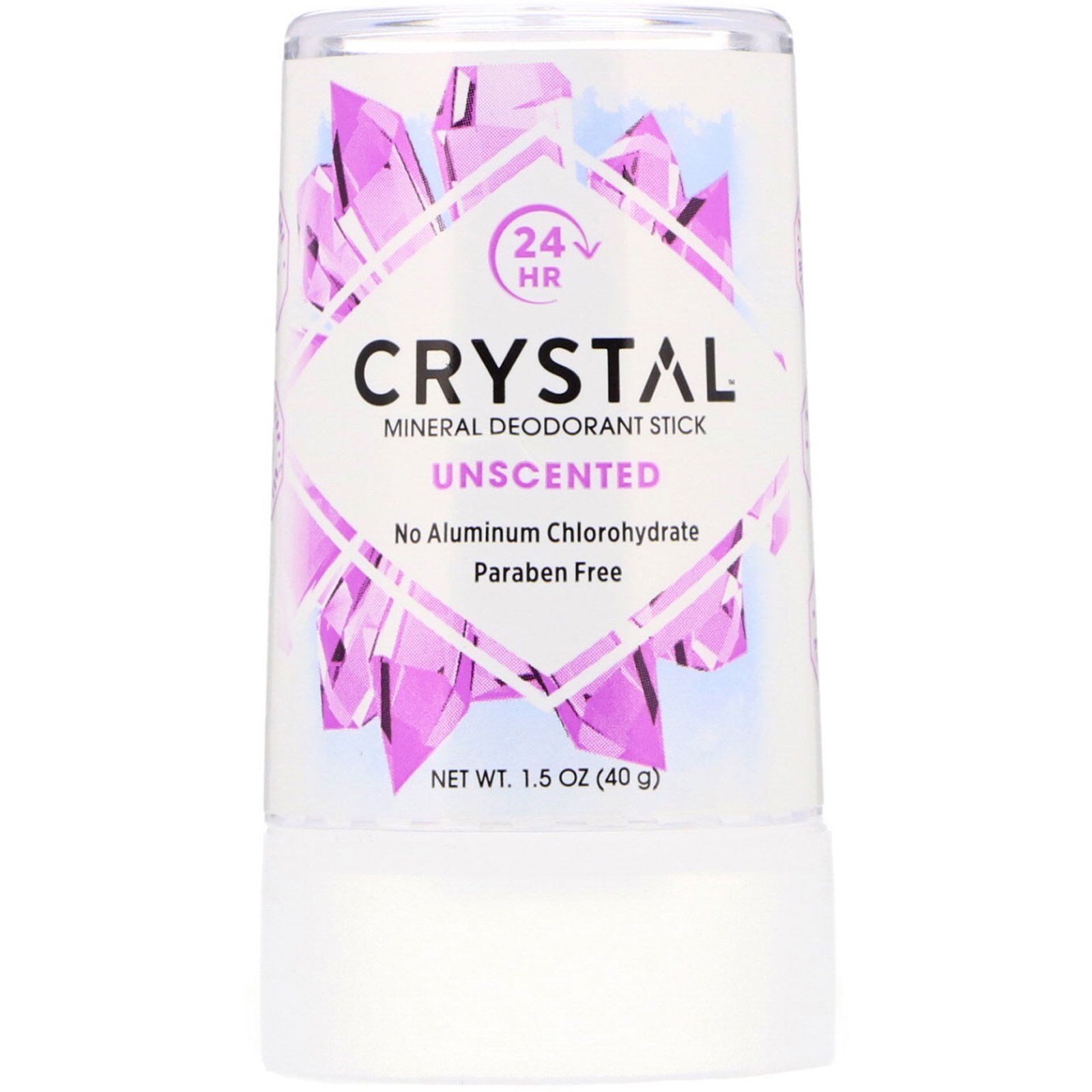 Comprar Crystal Body Deodorant, Bastão Desodorante Mineral, Sem Perfume, 40 g (1,5 oz)