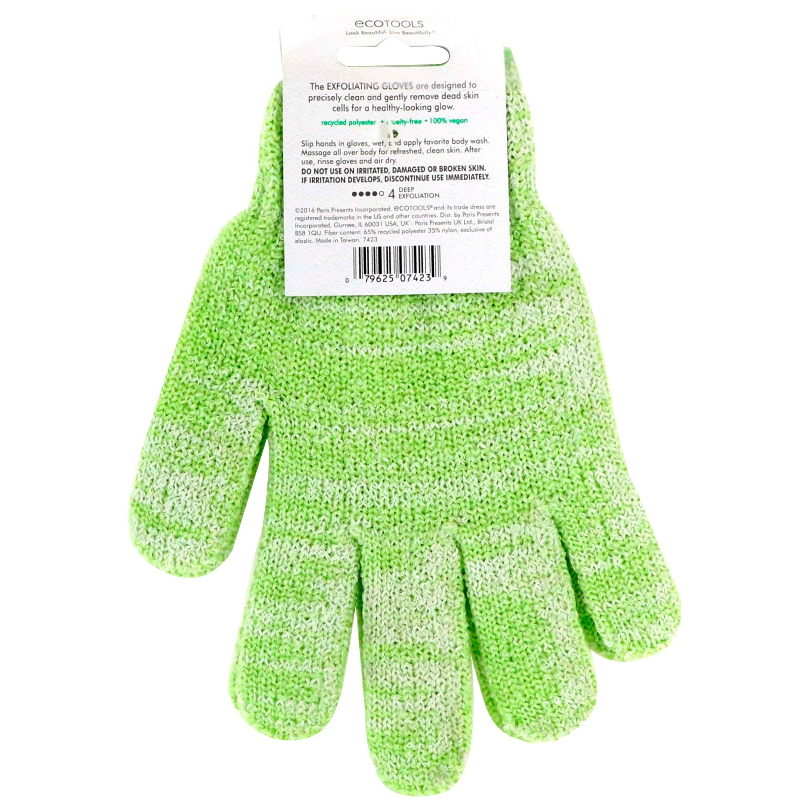 Comprar EcoTools, Luvas Esfoliantes, 1 Par - Imagem 2