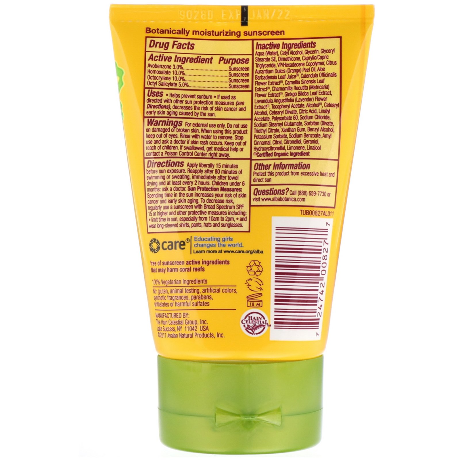 Comprar Alba Botanica, Protetor Solar Havaiano, FPS 45, 4 oz. (113 g) - Imagem 2