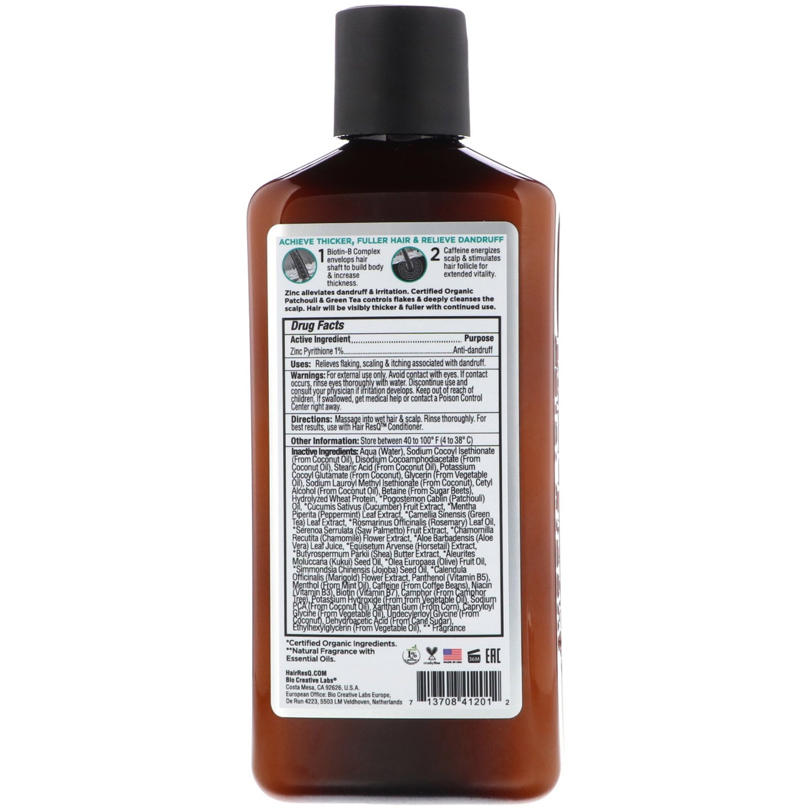 Comprar Petal Fresh, Puro, Shampoo de Tratamento de Resgate de Volume dos C, Anticaspa, 12 fl oz (355 ml) - Imagem 2