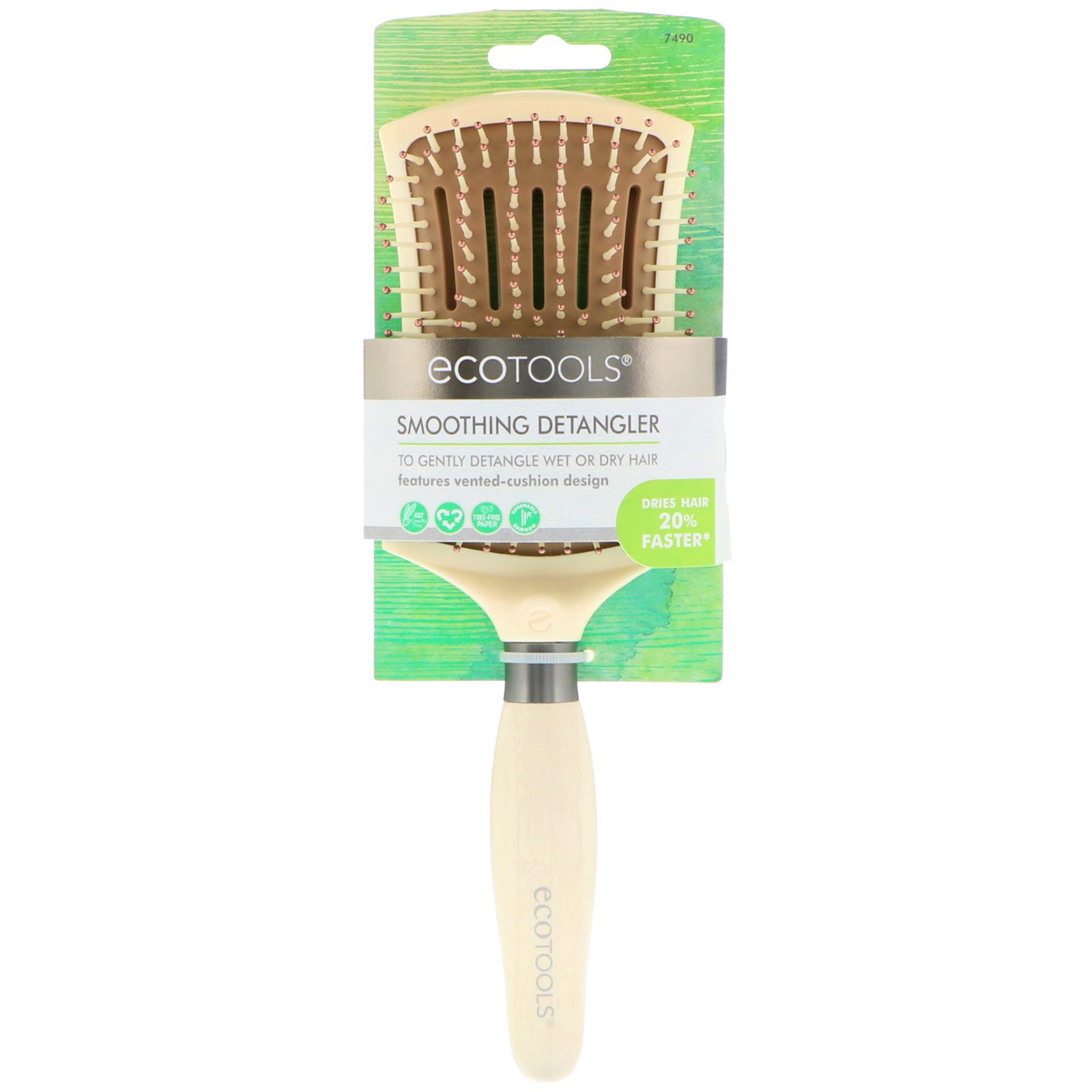 Comprar EcoTools, Pincel Smoothing Detangler, 1 Pincel - Imagem 2