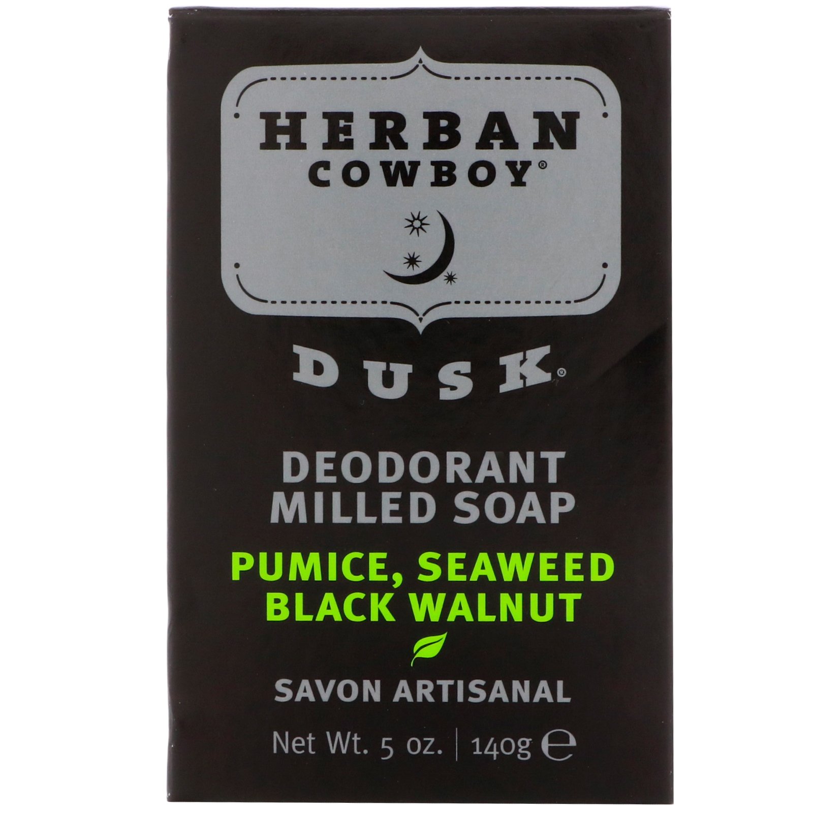 Comprar Herban Cowboy, Sabonete Moído Desodorante, Noite, 5 oz (140 g)