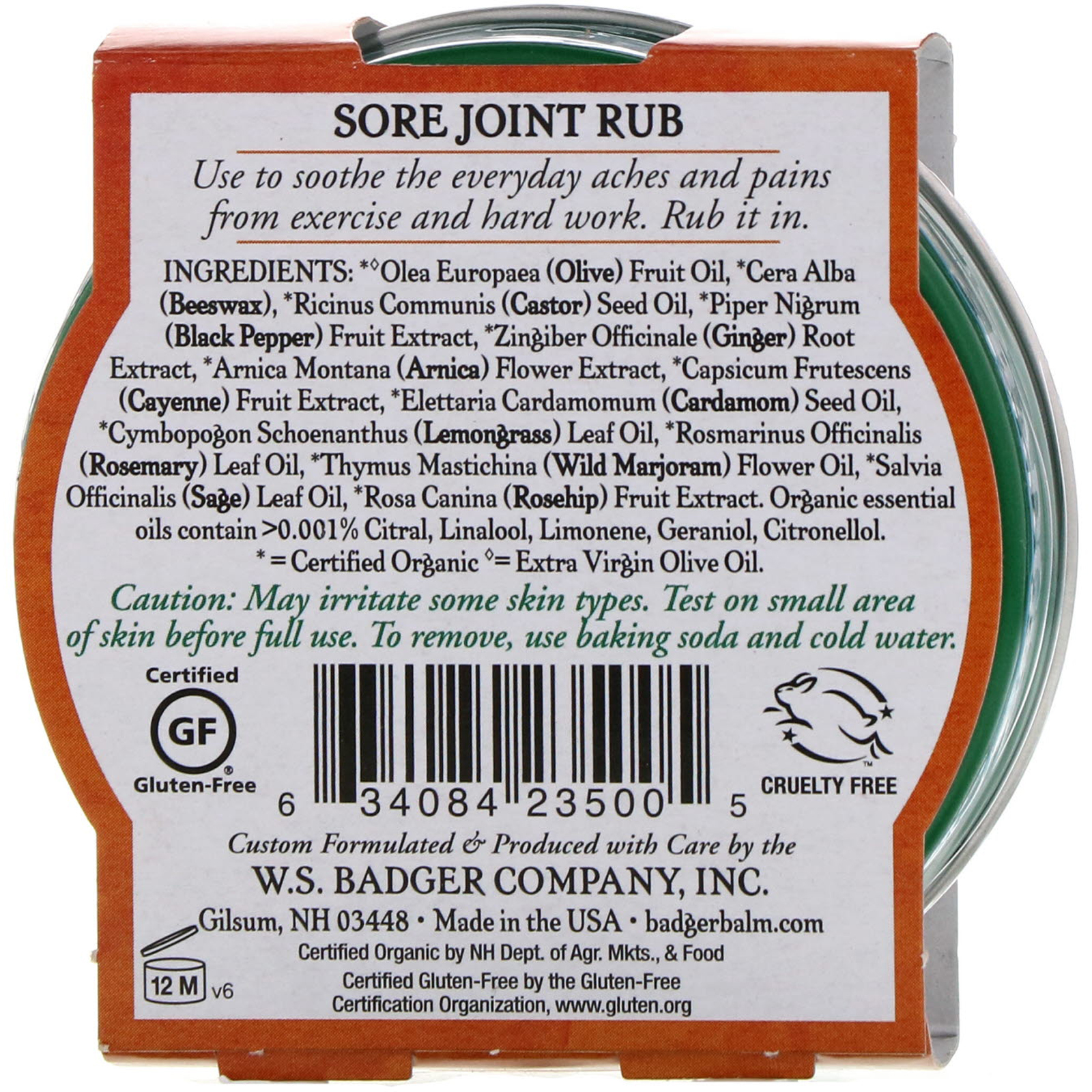 Comprar Badger Company, Pomada para Dor nas Articulações, Mistura de Arnica, 56 g (2 oz) - Imagem 2