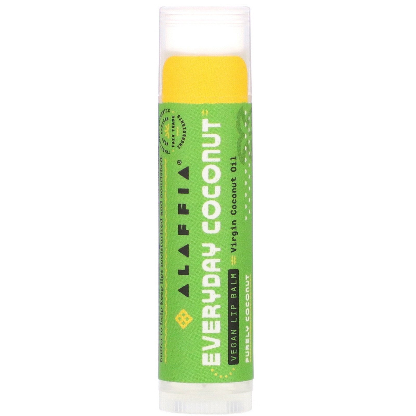 Comprar Alaffia, Everyday Coconut, Vegan Lip Balm, Purely Coconut, 0.15 oz (4.25 g)