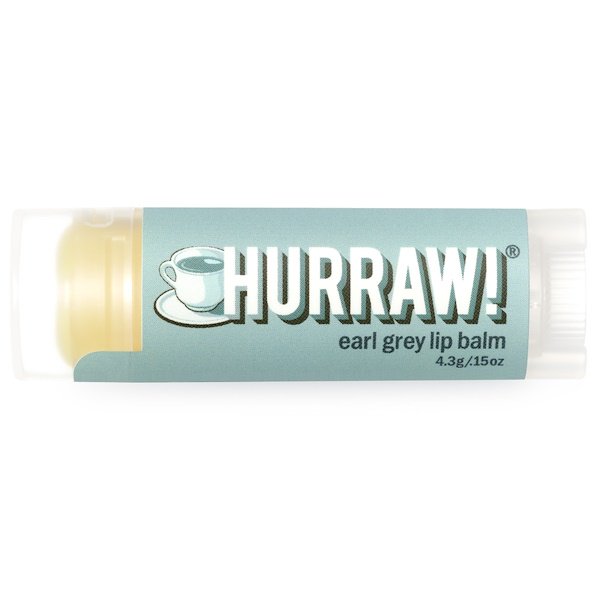 Comprar Hurraw! Balm, Bálsamo para Lábios, Earl Grey, 0,15 oz (4,3 g)