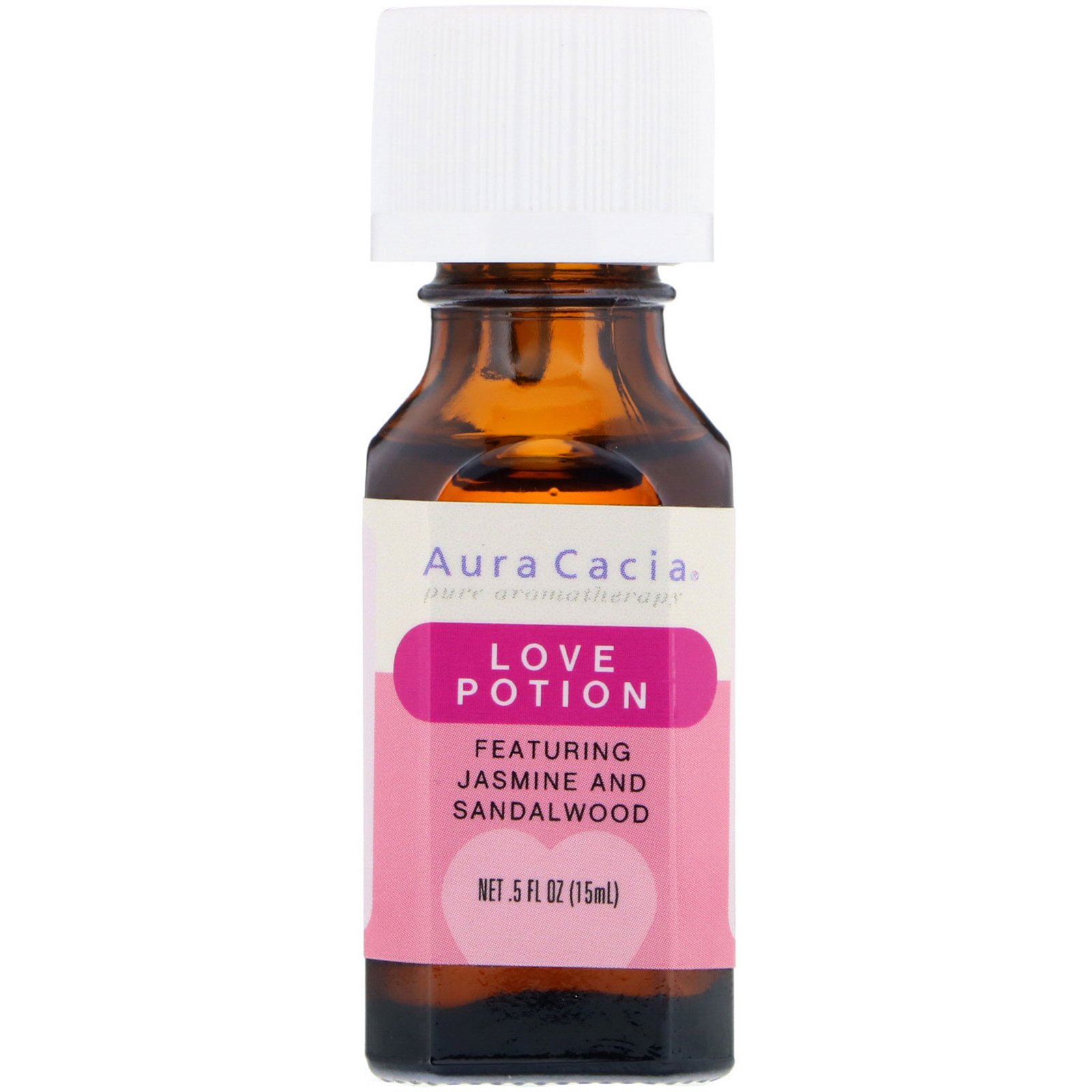Comprar Aura Cacia, Poção do Amor, .5 fl oz (15 ml)