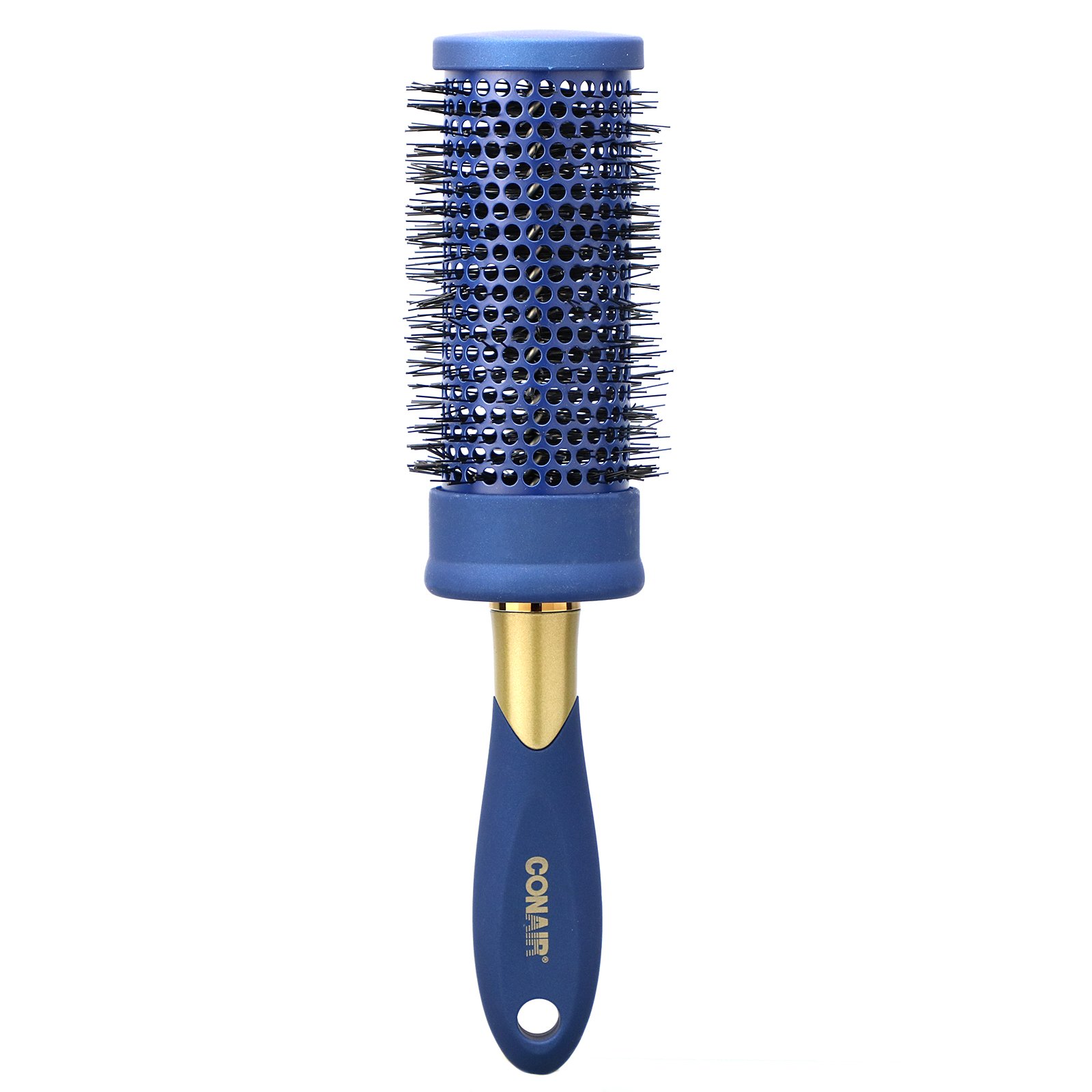 Comprar Conair, Velvet Touch, seca, penteia e dá volume, escova de cabelo redonda, 1 escova