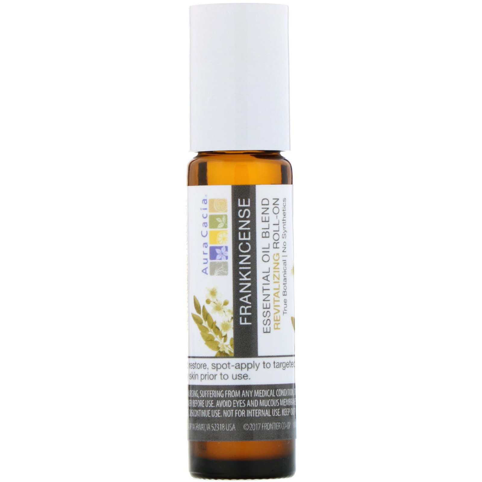 Comprar Aura Cacia, Mistura de óleos essenciais, Roll-On revitalizante, incenso, 0,31 fl oz (9,2 ml) - Imagem 3