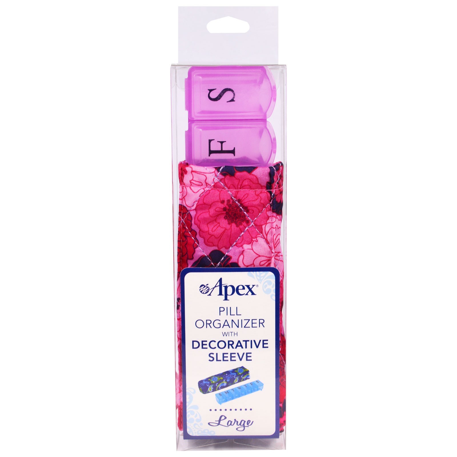 Comprar Apex, Organizador De Remédios Com Capa Decorativa, Grande, 1 unidade - Imagem 2