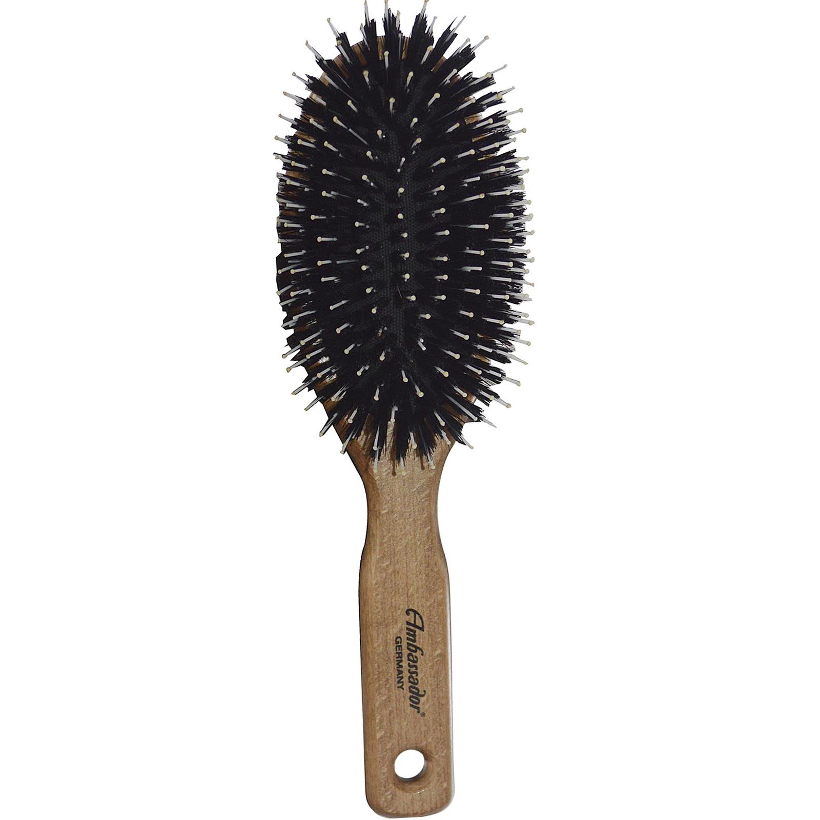 Comprar Fuchs Brushes, Escova de cabelo Embaixador, oval, Cabo de Carvalho, 1 Escova